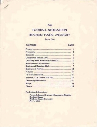 Media Guide Football 1946